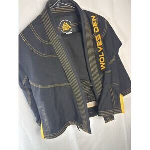 Unisex Size K-O Pants & Gi Jiu Jitsu Gi Black Carlson Gracie Jr